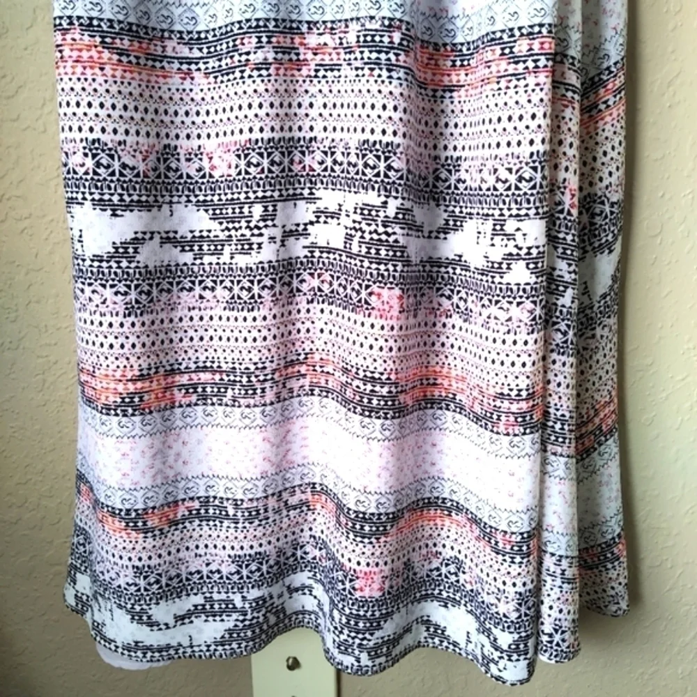 BCBG generation tribal print Maxi Dress size M